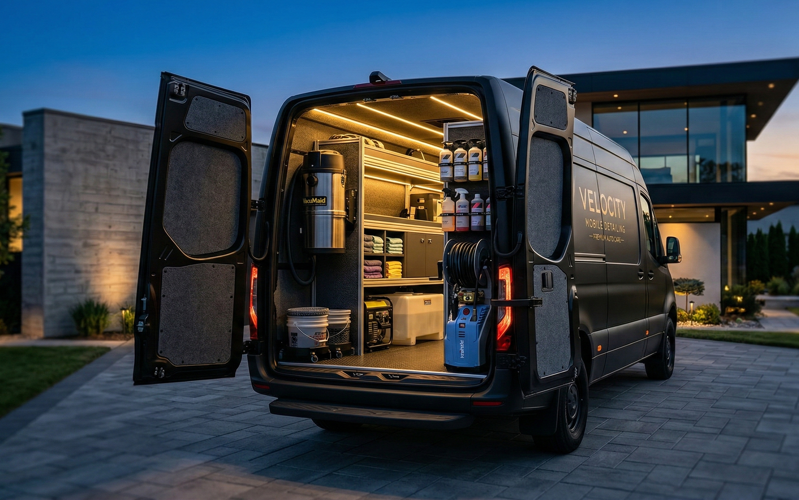 We Go Mobile Detailing Van